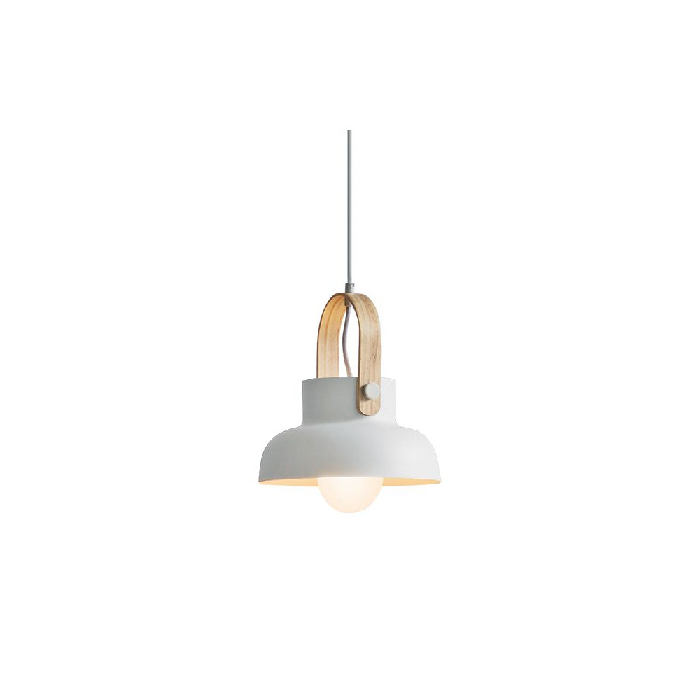 Pendelleuchte ZAMBELIS D235 E27 DESIGN Weiß Matt Ohne Leuchtmittel 18190