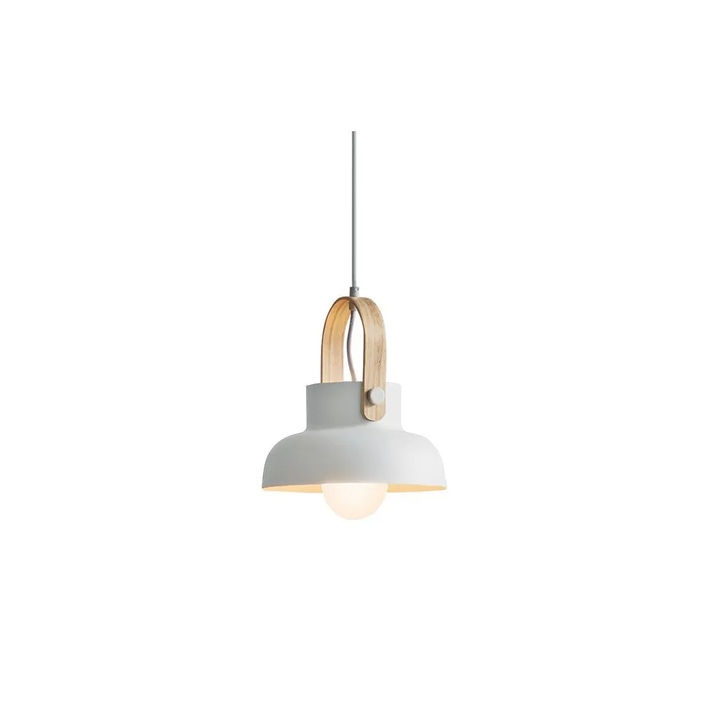 Pendelleuchte ZAMBELIS D235 E27 DESIGN Weiß Matt Ohne Leuchtmittel 18190