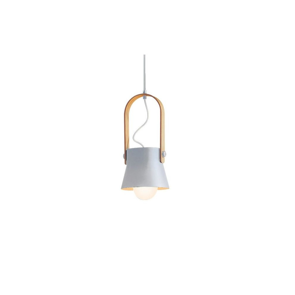 Hanglamp ZAMBELIS D160 E27 DESIGN Wit Mat Zonder Lichtbron 18193