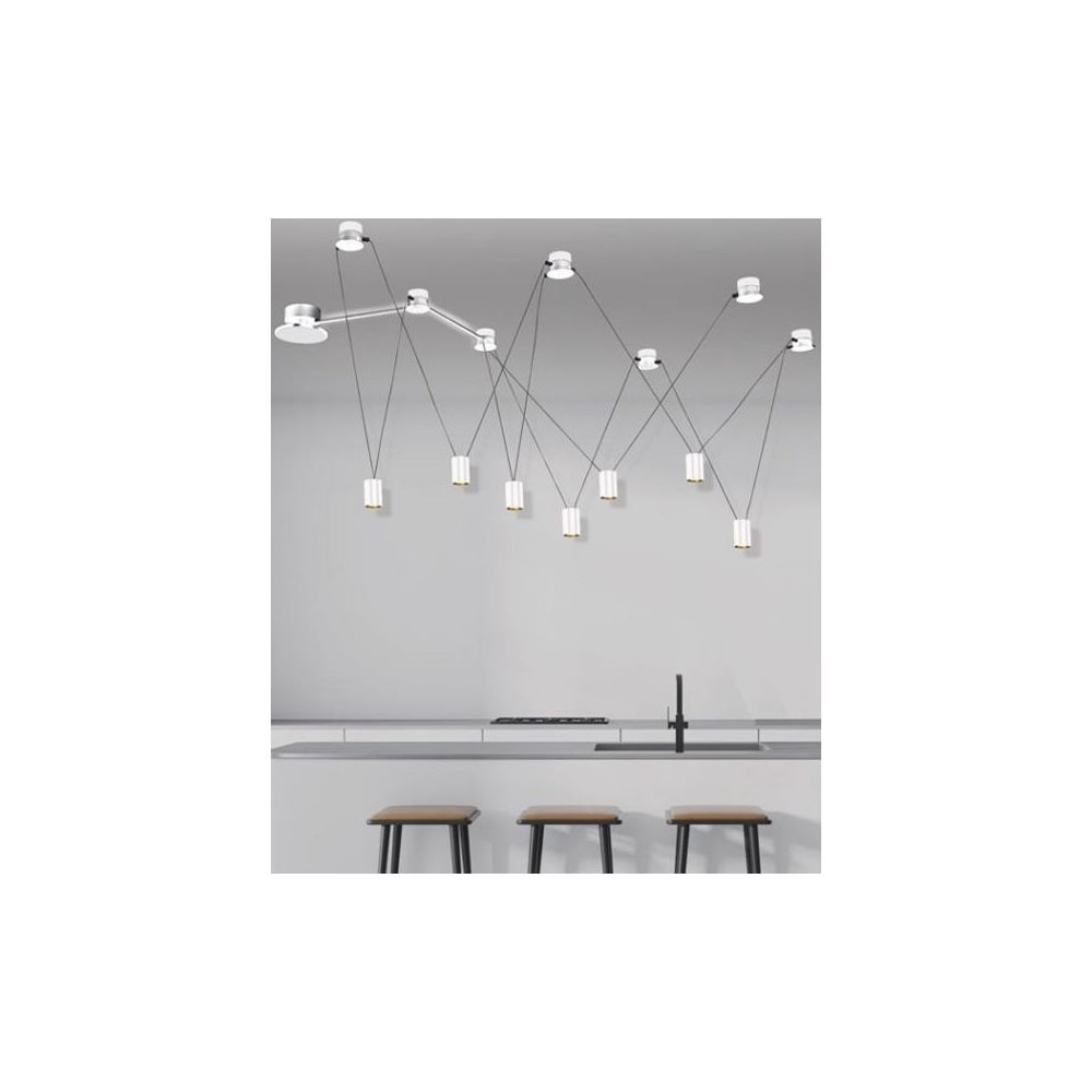 DownRay ZAMBELIS Plug&Play D60 5W Dimmable DESIGN Sandweiß 19167