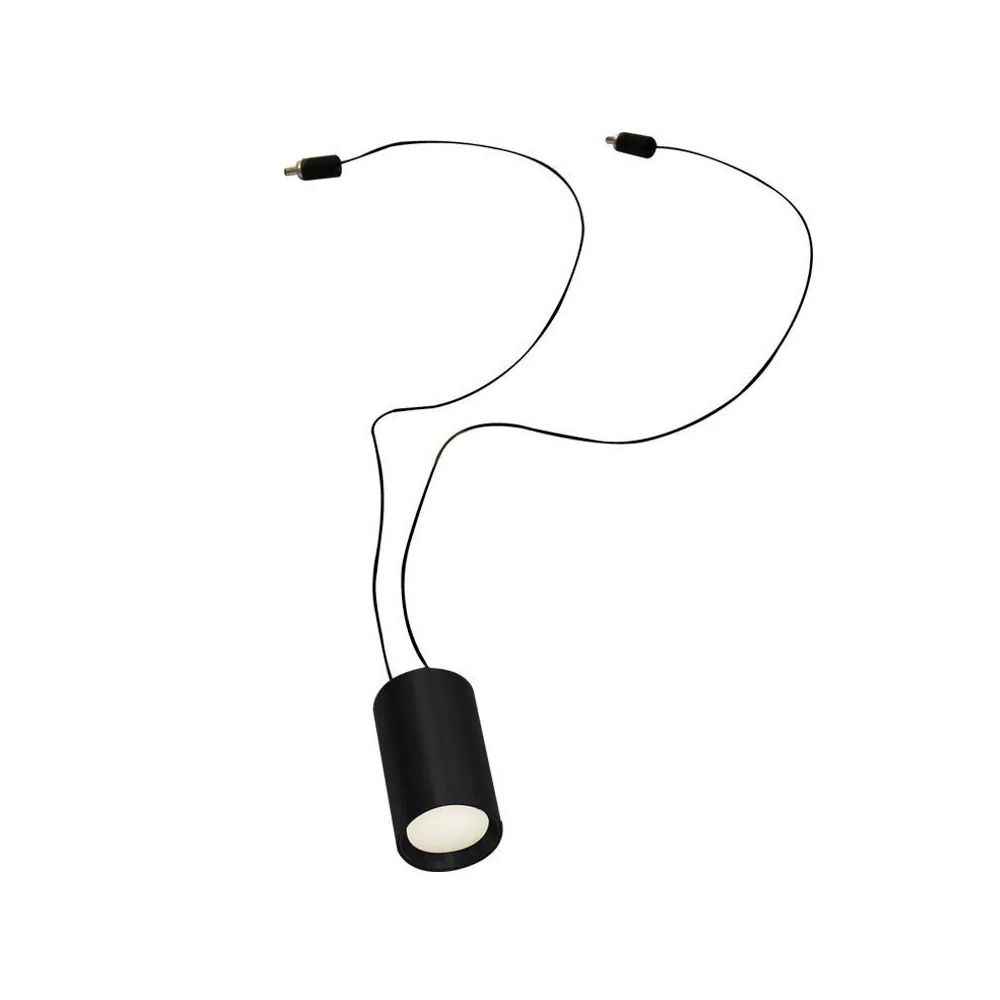 DownRay ZAMBELIS Plug&Play D60 5W Dimmable DESIGN Zwart Zandkleurig 19168