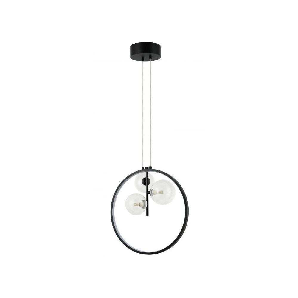 Hanglamp ZAMBELIS D400 3xG9 DESIGN Zwart Zandgeblazen Zonder Lichtbron 22064 FS