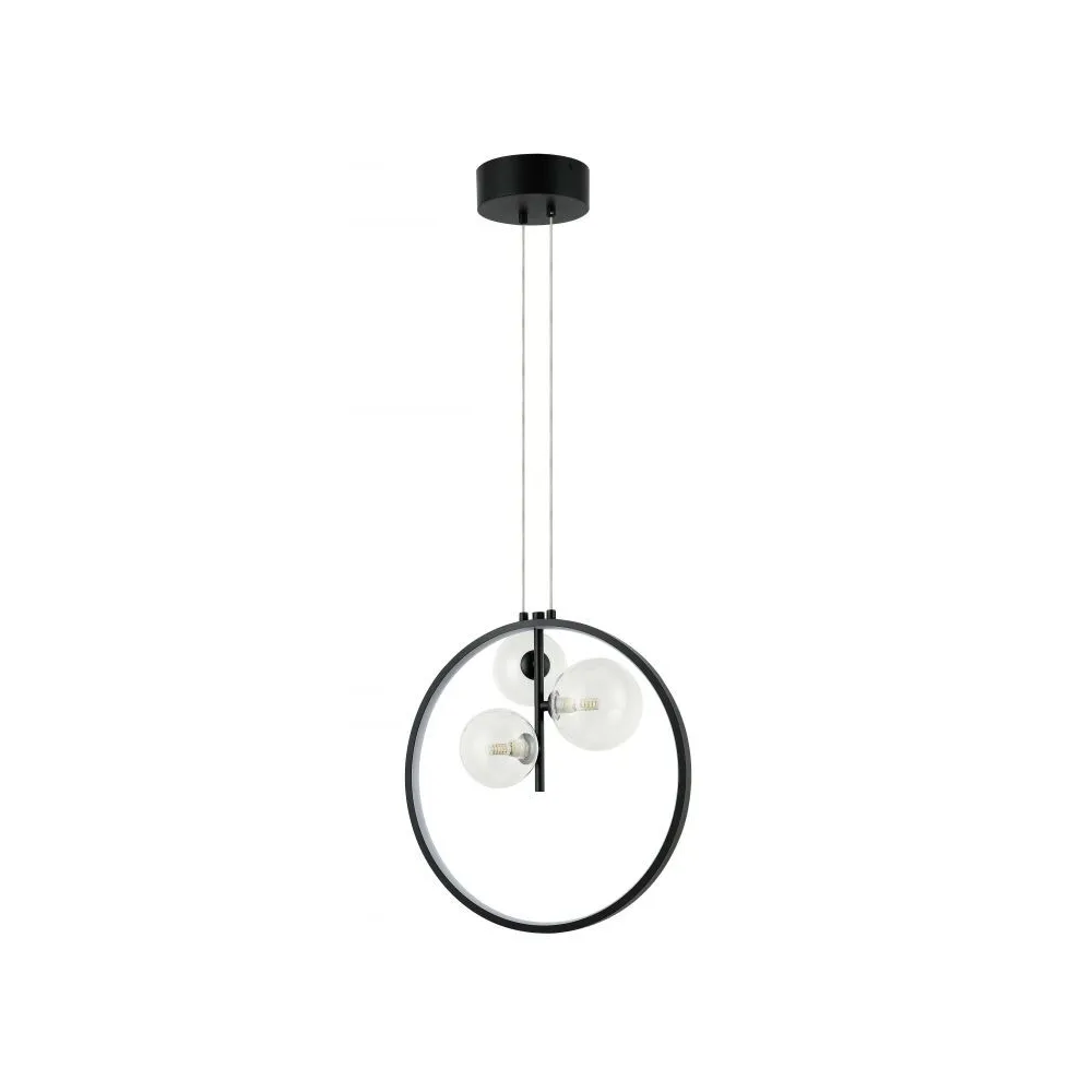 Pendelleuchte ZAMBELIS D400 3xG9 DESIGN Sandschwarz Ohne Leuchtmittel 22064 FS