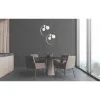 Pendelleuchte ZAMBELIS D400 3xG9 DESIGN Sandschwarz Ohne Leuchtmittel 22064 FS