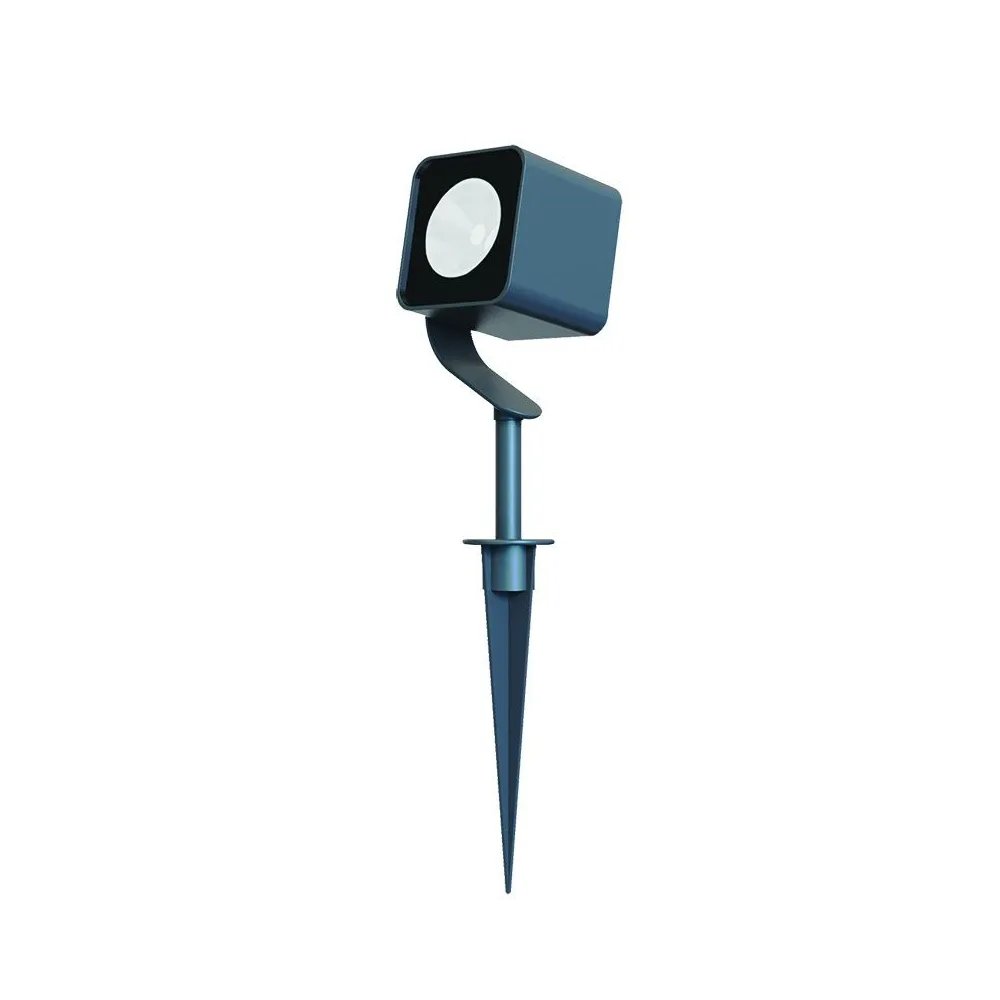 Buitengrondspies Projector ZAMBELIS 12W IP65 DESIGN Grafiet E286