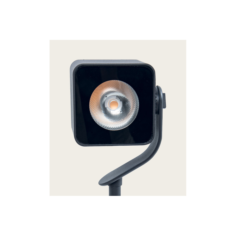 Buitengrondspies Projector ZAMBELIS 12W IP65 DESIGN Grafiet E286