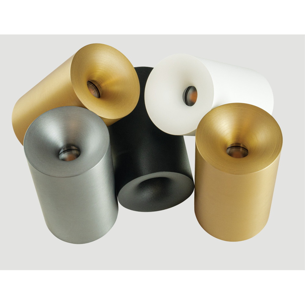 Aufbau-Spot DownRay ZAMBELIS 10W IP54 DESIGN Schwarz Matt 25295