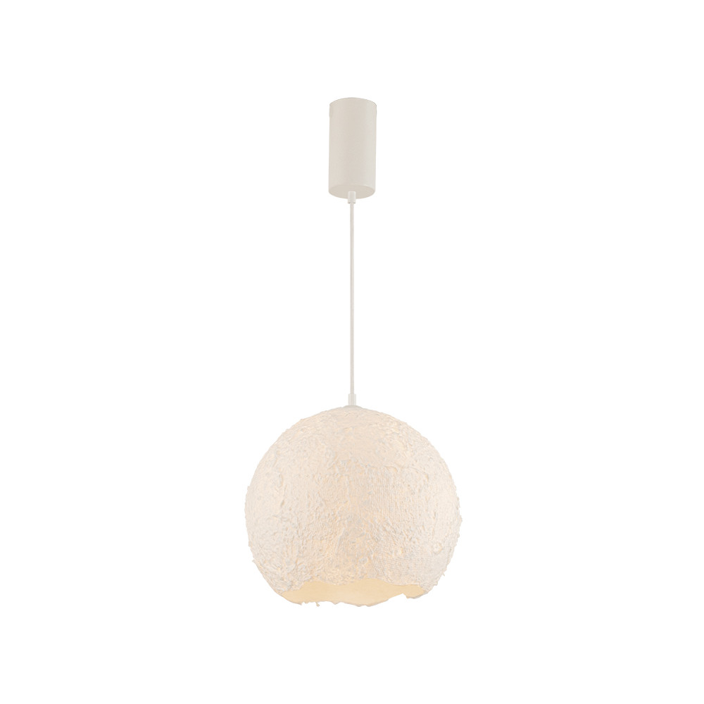 Hanglamp ZAMBELIS D300 E27 DESIGN Wit Zonder Lichtbron 25172