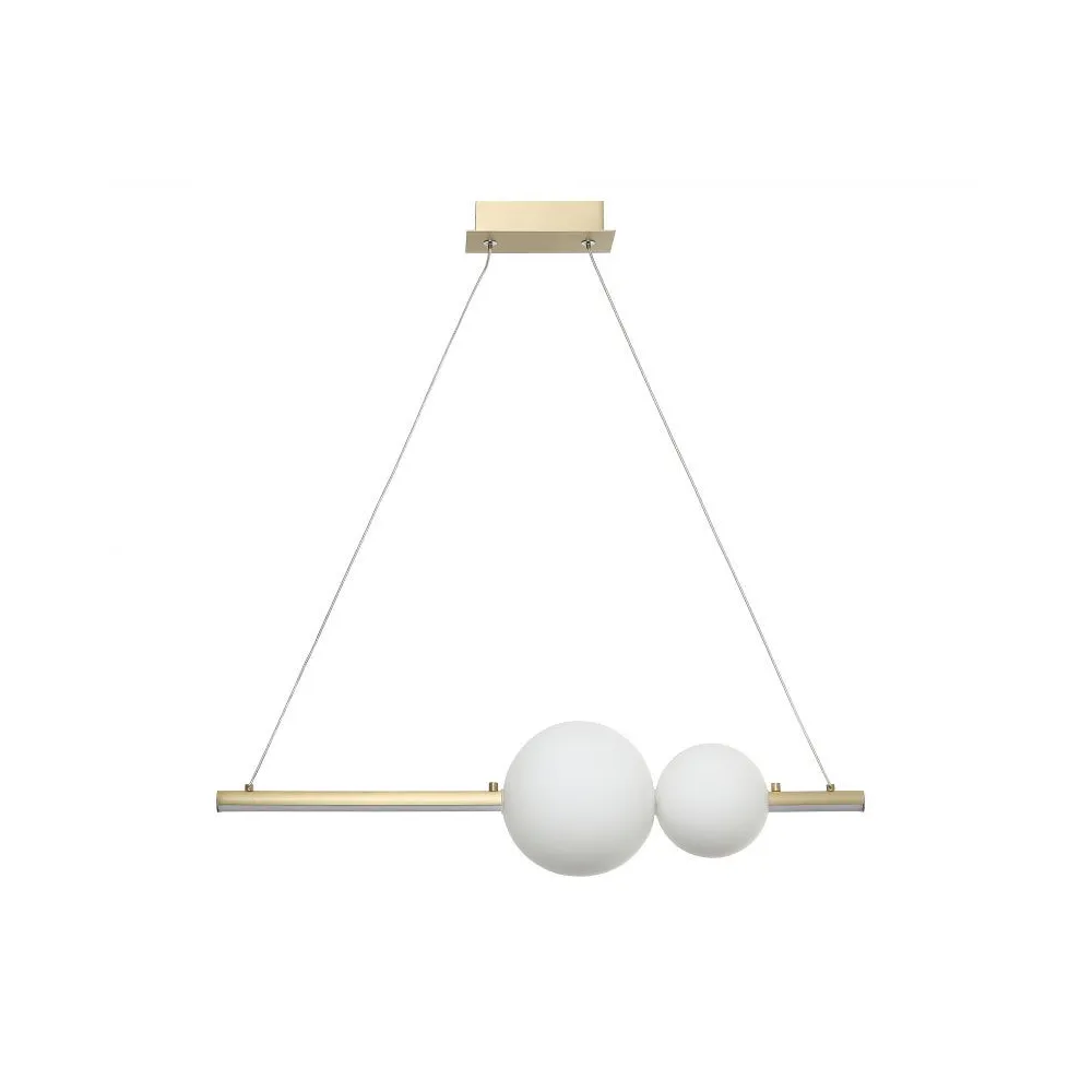 Suspension ZAMBELIS 13W Dimmable DESIGN Or Mat 22108