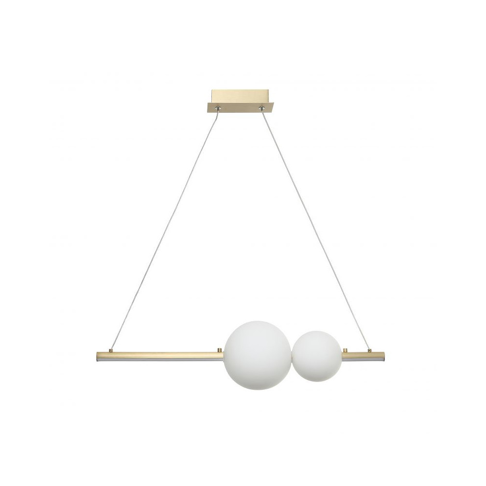 Hanglamp ZAMBELIS 11W DESIGN Mat Goud 22108
