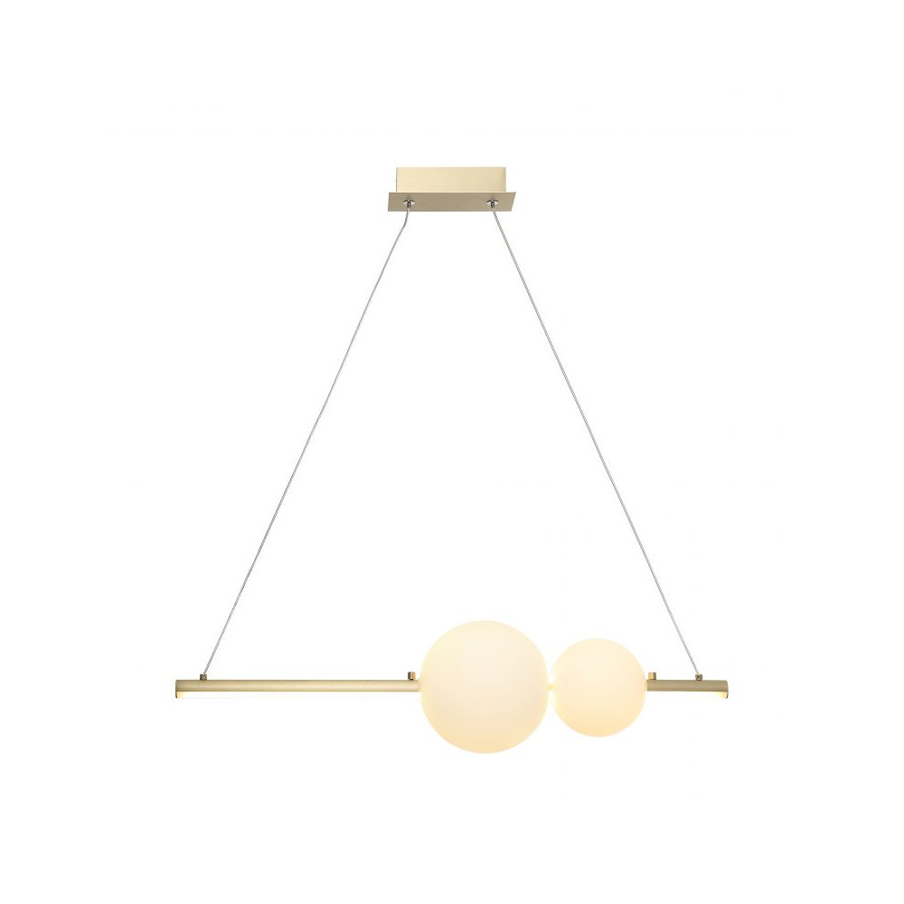 Suspension ZAMBELIS 13W Dimmable DESIGN Or Mat 22108