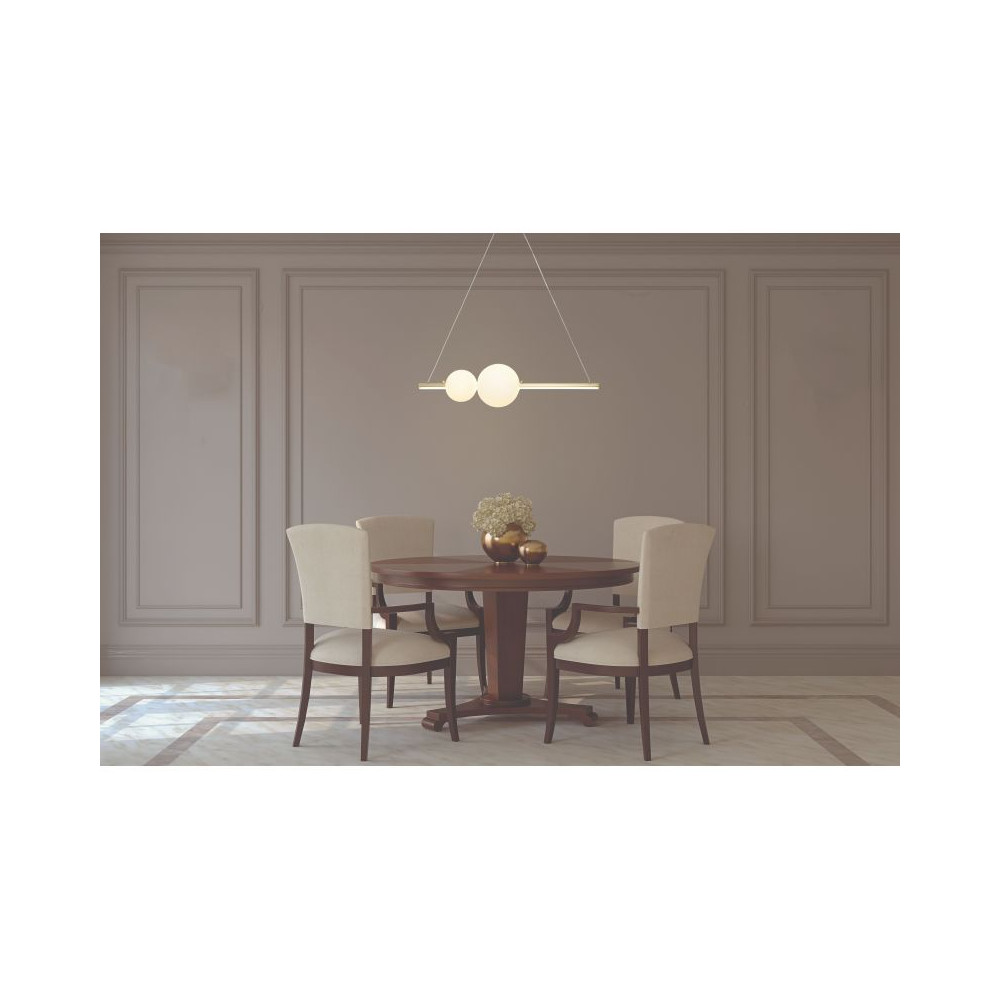 Hanglamp ZAMBELIS 11W DESIGN Mat Goud 22108