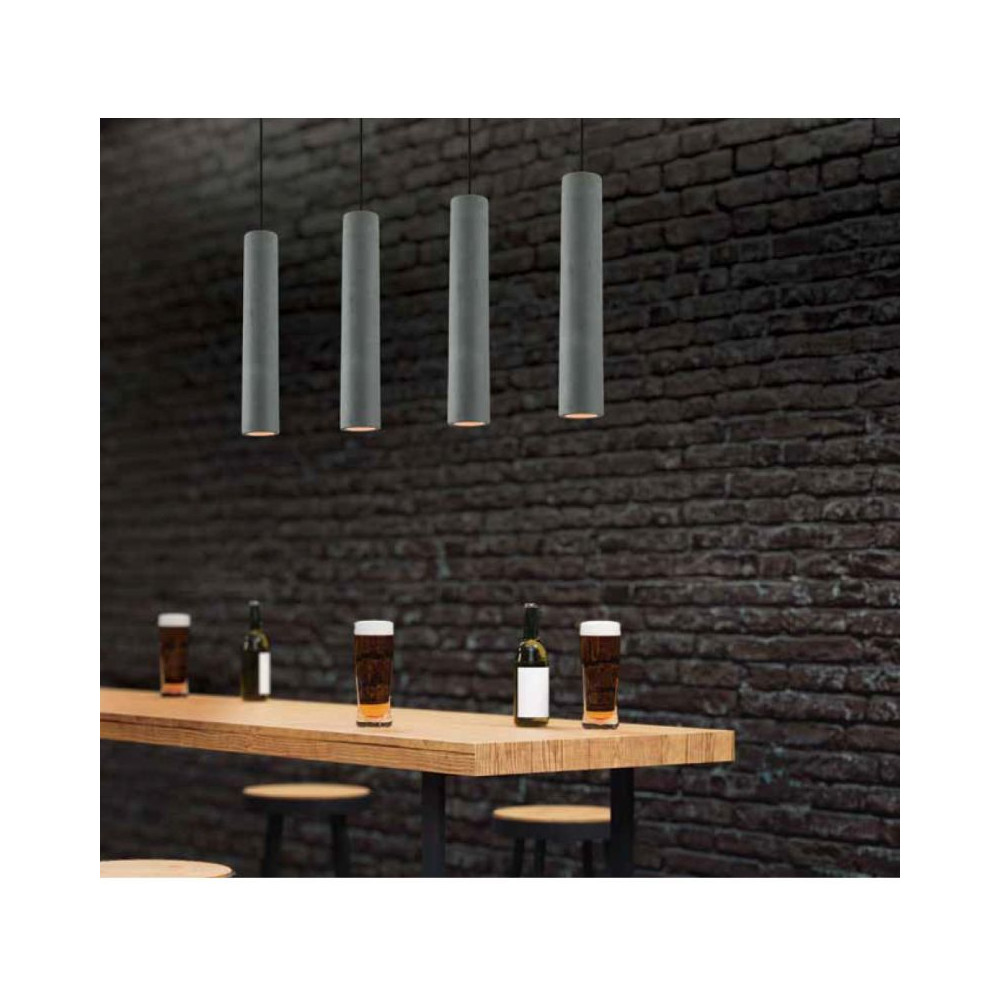 Pendant ZAMBELIS D70 GU10 DESIGN Concrete Without Source 180024