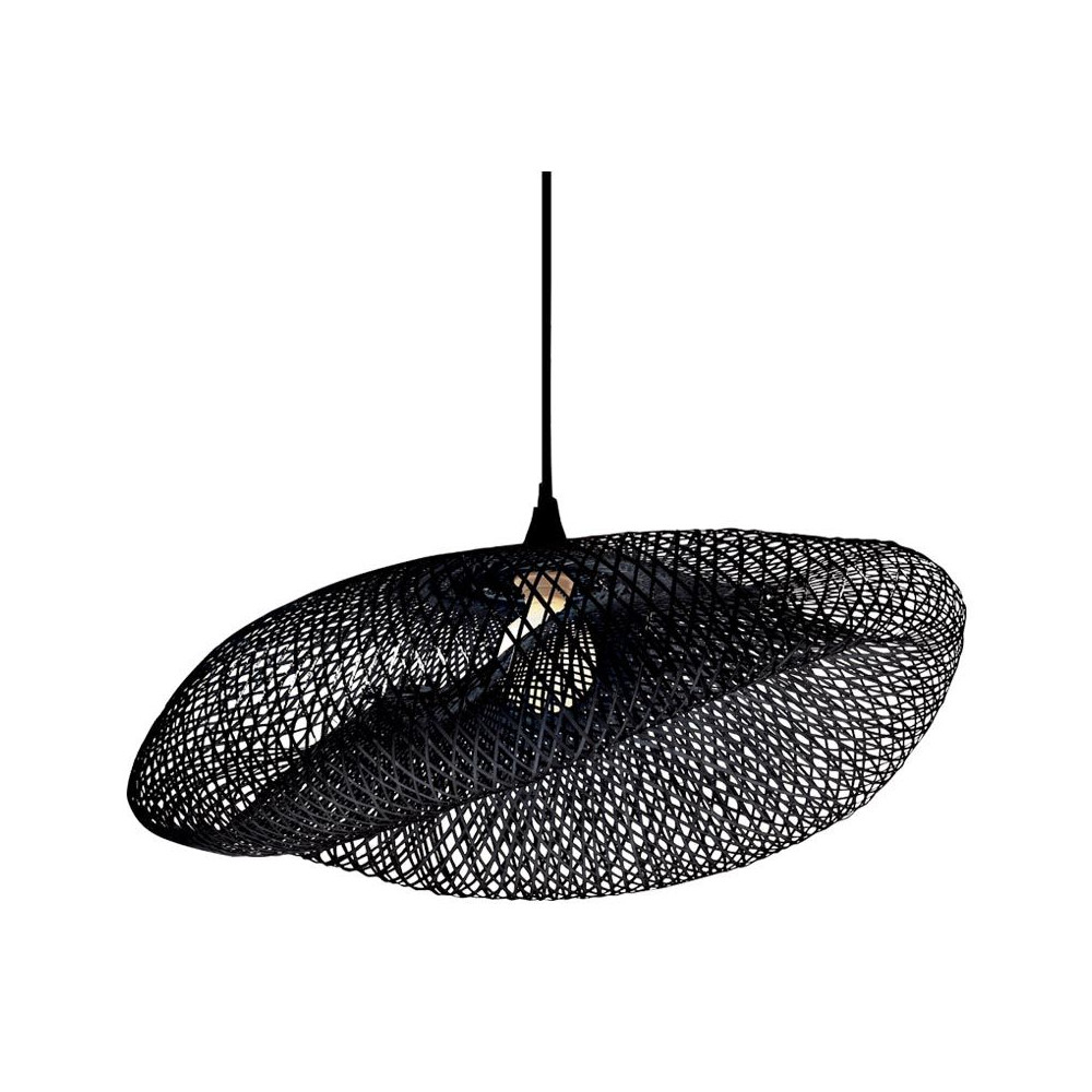 Suspension ZAMBELIS E27 DESIGN Noir Sans Source 19108