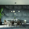 Suspension ZAMBELIS 19W Dimmable DESIGN Noir Mat 20131