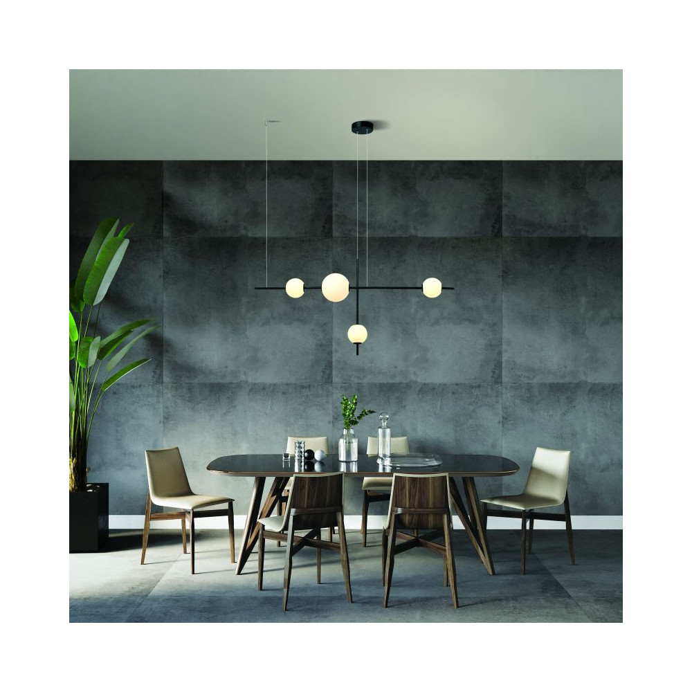 Hanglamp ZAMBELIS 18W DESIGN Mat Zwart 20131