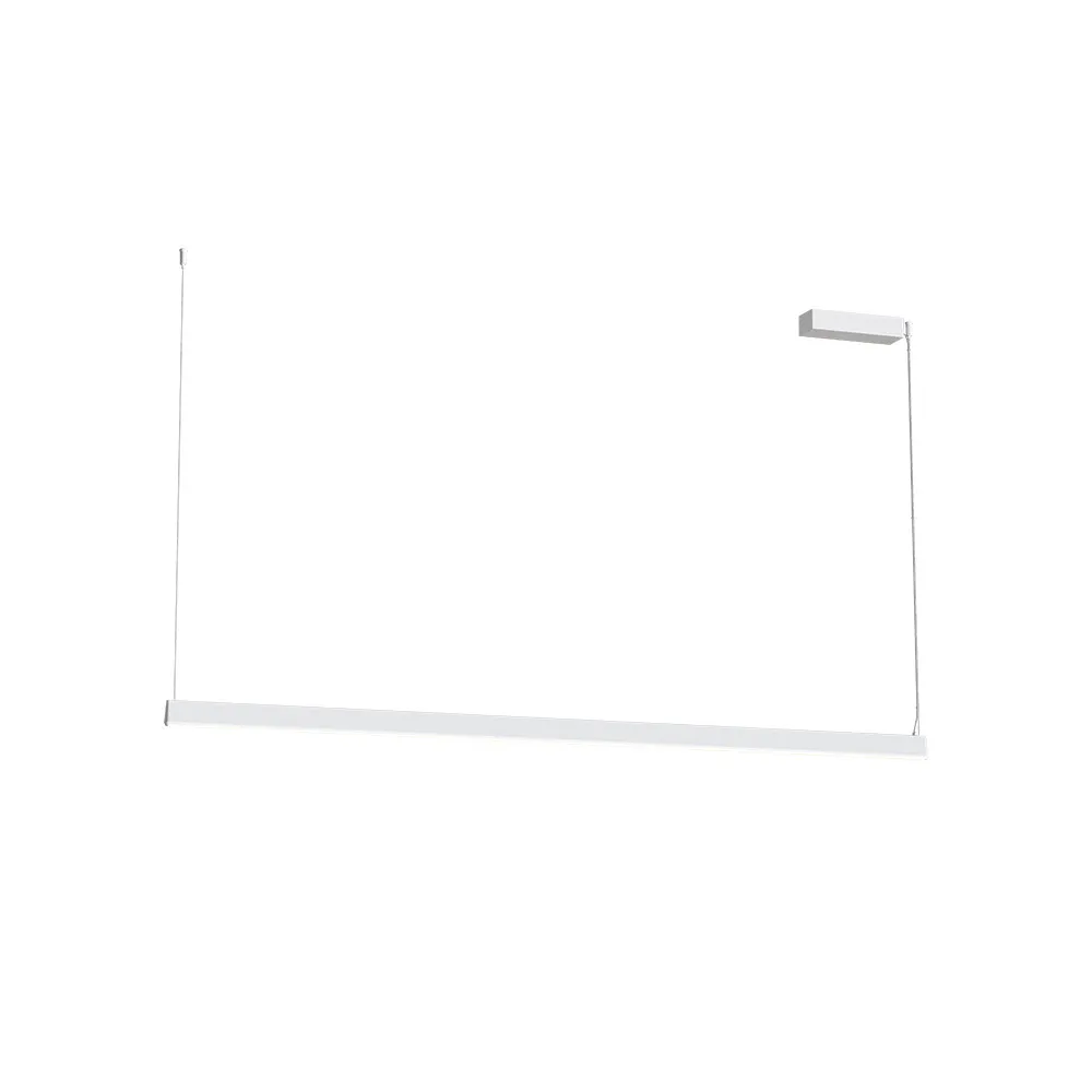 Pendelleuchte ZAMBELIS 152cm 32W Dimmbar DESIGN Sandgestrahlt Weiß 2555