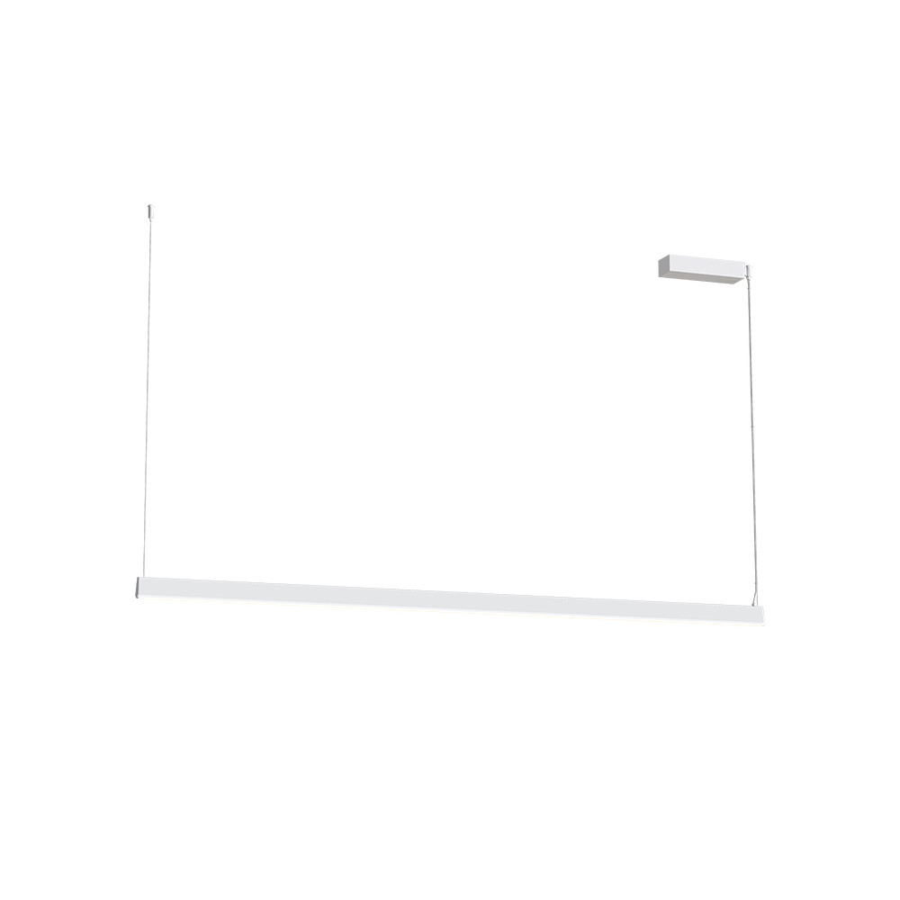 Hanglamp ZAMBELIS 152cm 32W Dimbaar DESIGN Gesatineerd Wit 2555