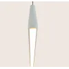 Hanglamp ZAMBELIS 152cm 32W Dimbaar DESIGN Gesatineerd Wit 2555