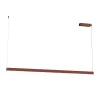Suspension ZAMBELIS 152cm 32W Dimmable DESIGN Rouge Brique Sablé 2557 FS