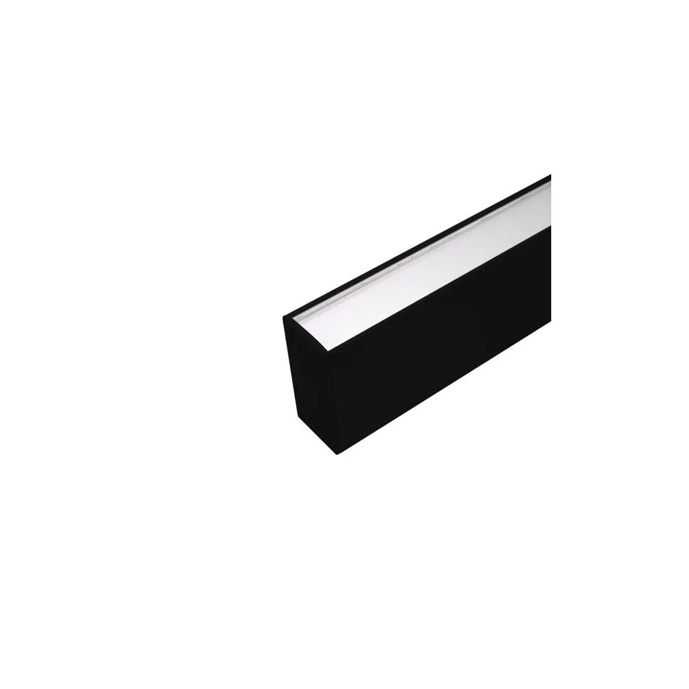 LineLED CLAREO 100x50 150cm 30W 120lm/W Verbunden ADVANCE 2 Schwarz