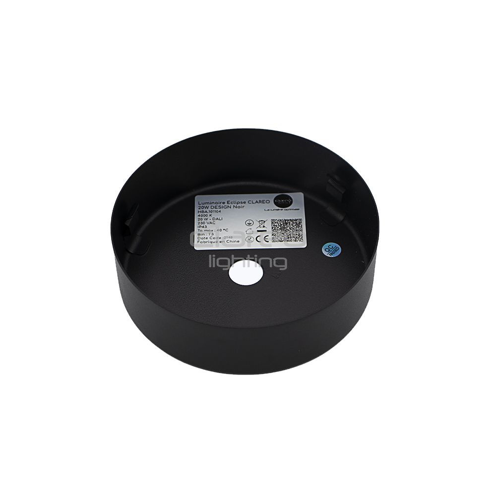 Leuchte Eclipse CLAREO 20W DESIGN Schwarz