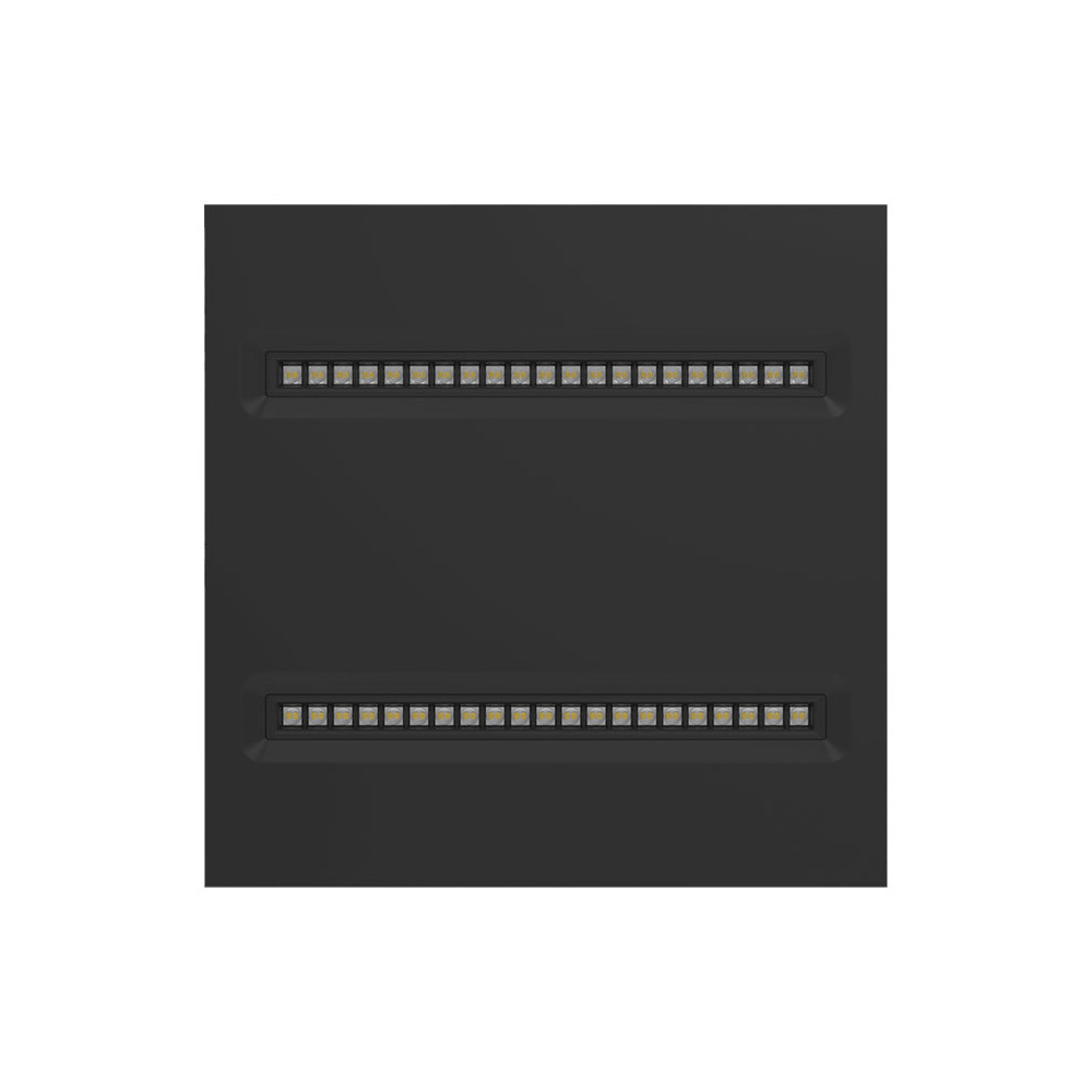 Optic CLAREO Panel 600x600 20W TECH 2 Schwarz Ohne Treiber