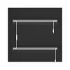 Panel Optic CLAREO 600x600 20W TECH 2 Zwart Zonder Driver