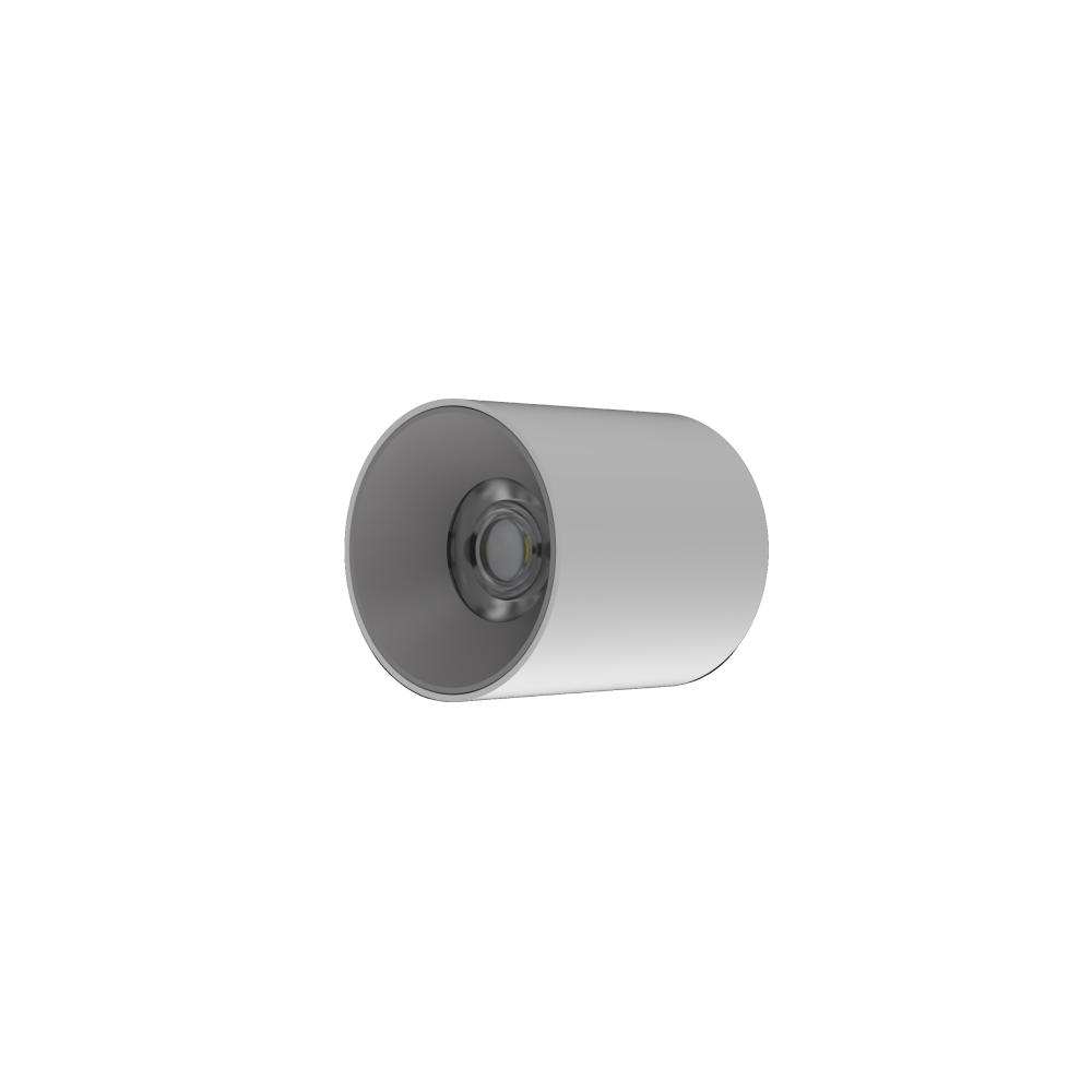 DownRay Aufbau CLAREO 10W 120lm/W DESIGN 2 Weiß Ohne Treiber