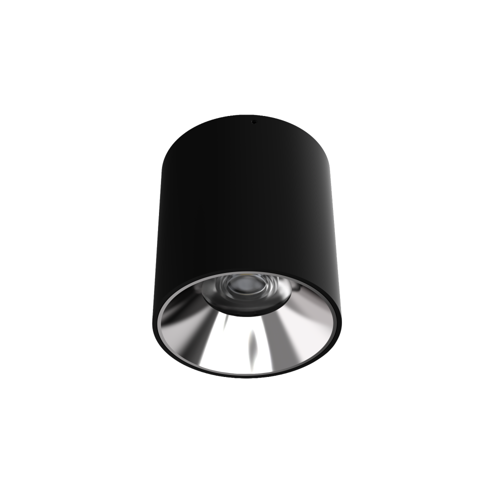 DownRay Aufbau CLAREO 20W 120lm/W DESIGN 2 Schwarz Ohne Treiber