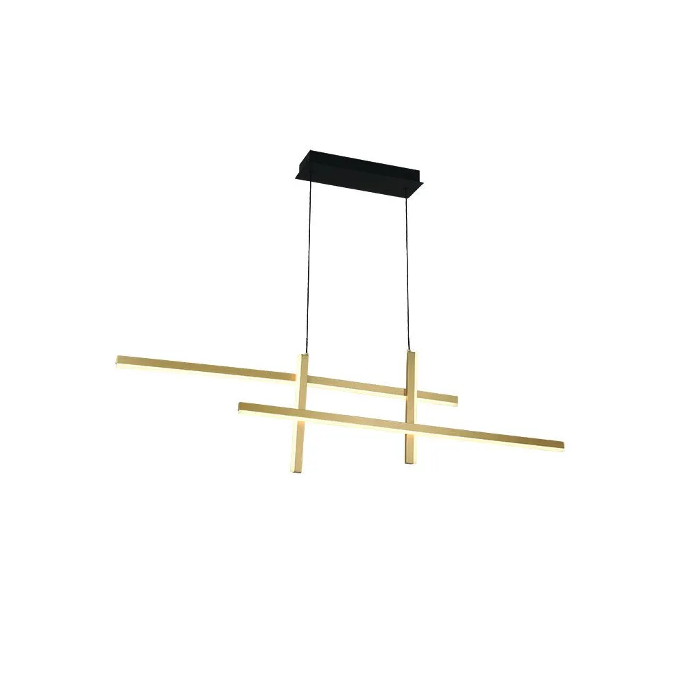 Suspension ZAMBELIS 47W Dimmable DESIGN Or Mat 22022