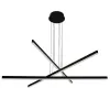 Pendelleuchte ZAMBELIS D1020 48W DESIGN Mattschwarz 1947