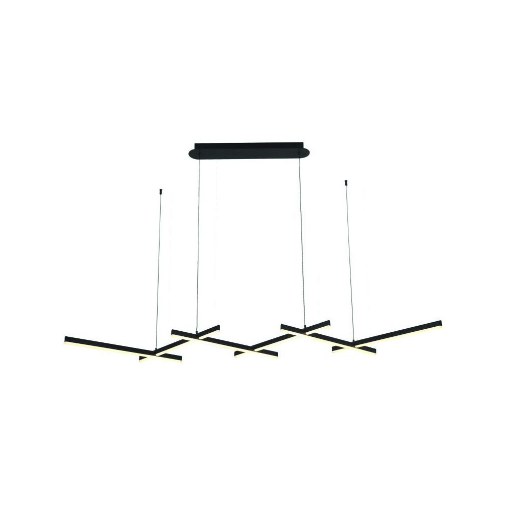 Pendelleuchte ZAMBELIS 85W DESIGN Mattschwarz 1948