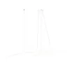 Suspension ZAMBELIS 41W Dimmable DESIGN Blanc Mat 20129 FS