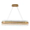 Pendant Light ZAMBELIS 68W DESIGN Matte Gold 22041 FS