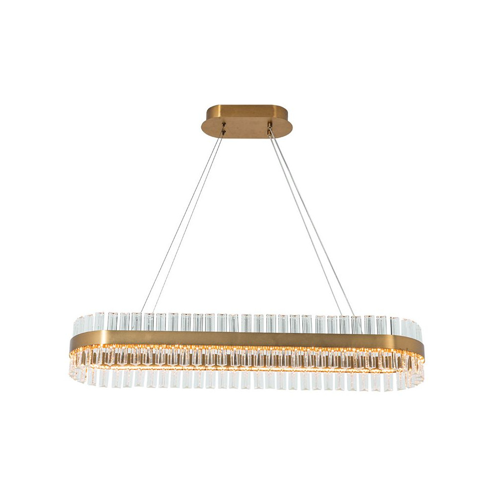 Pendant Light ZAMBELIS 68W DESIGN Matte Gold 22041 FS