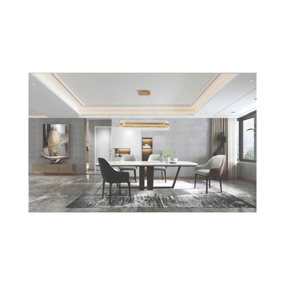 Hanglamp ZAMBELIS 68W DESIGN Mat Goud 22041 FS