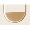 Pendant Light ZAMBELIS 20W Dimmable DESIGN Matte Gold 23167 FS