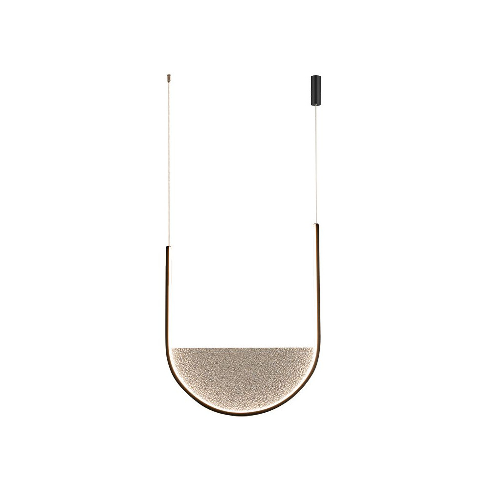 Pendelleuchte ZAMBELIS 28W Dimmbar DESIGN Matt Schwarz 23164 FS