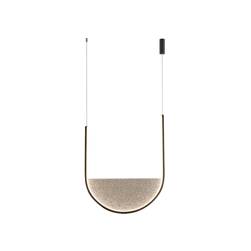 Pendelleuchte ZAMBELIS 28W Dimmbar DESIGN Matt Schwarz 23164 FS