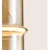 Pendant Light ZAMBELIS D110 6W Dimmable DESIGN Champagne and Matte Black 2532