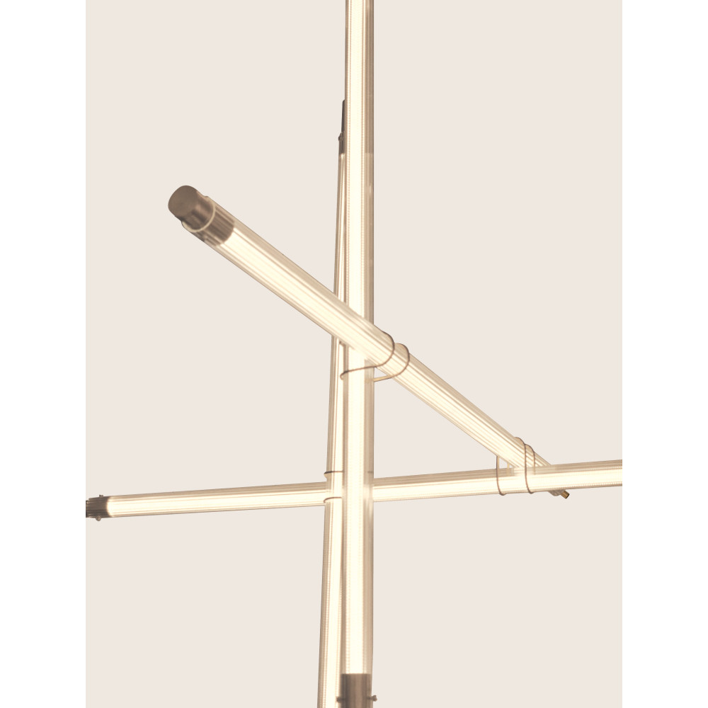 Hanglamp ZAMBELIS 33W Dimbaar DESIGN Geborsteld Koffie 25446 FS