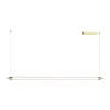 Pendelleuchte ZAMBELIS 33W Dimmbar DESIGN Gebürstetes Gold 25447 FS