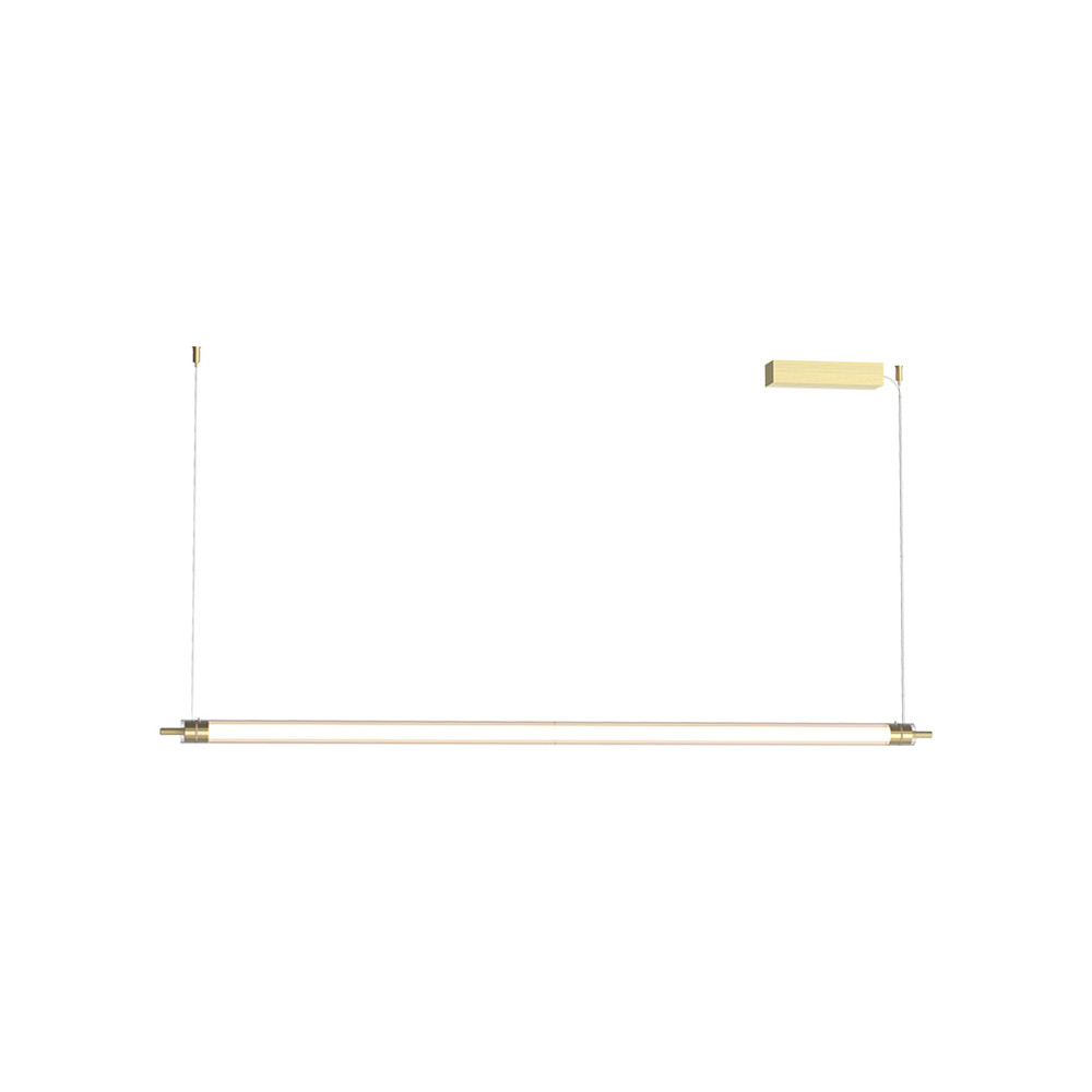 Hanglamp ZAMBELIS 33W Dimbaar DESIGN Geborsteld Goud 25447 FS