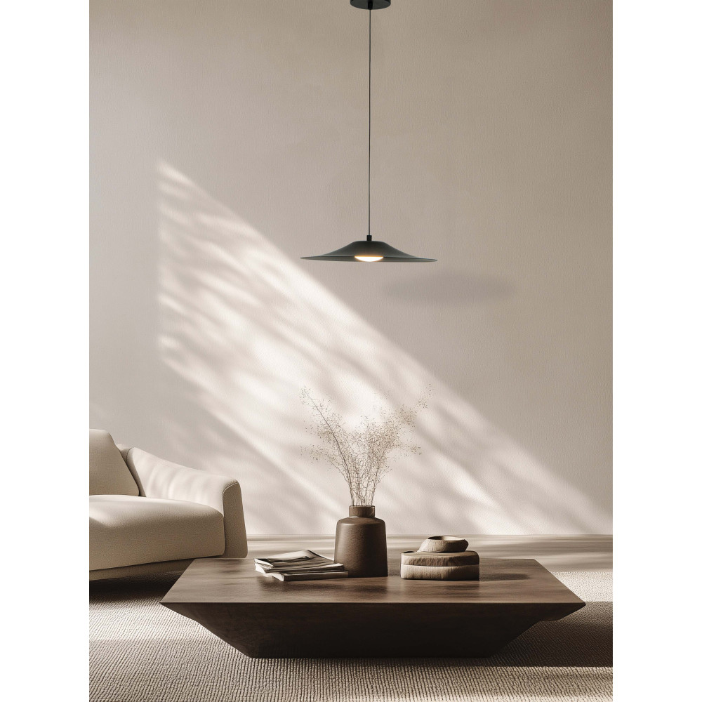 Pendant Light ZAMBELIS D350 10W DESIGN Matte Black 22130