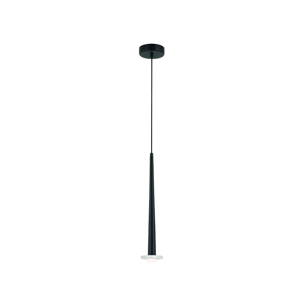 Pendant Light ZAMBELIS D70 3W DESIGN Matte Sand Black 22110