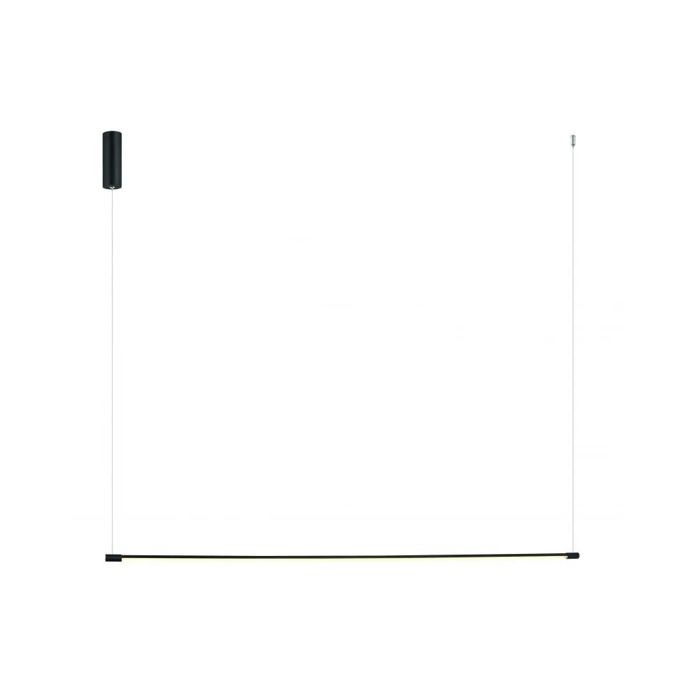 Pendelleuchte ZAMBELIS D16 20W DESIGN Matt Schwarz 20119