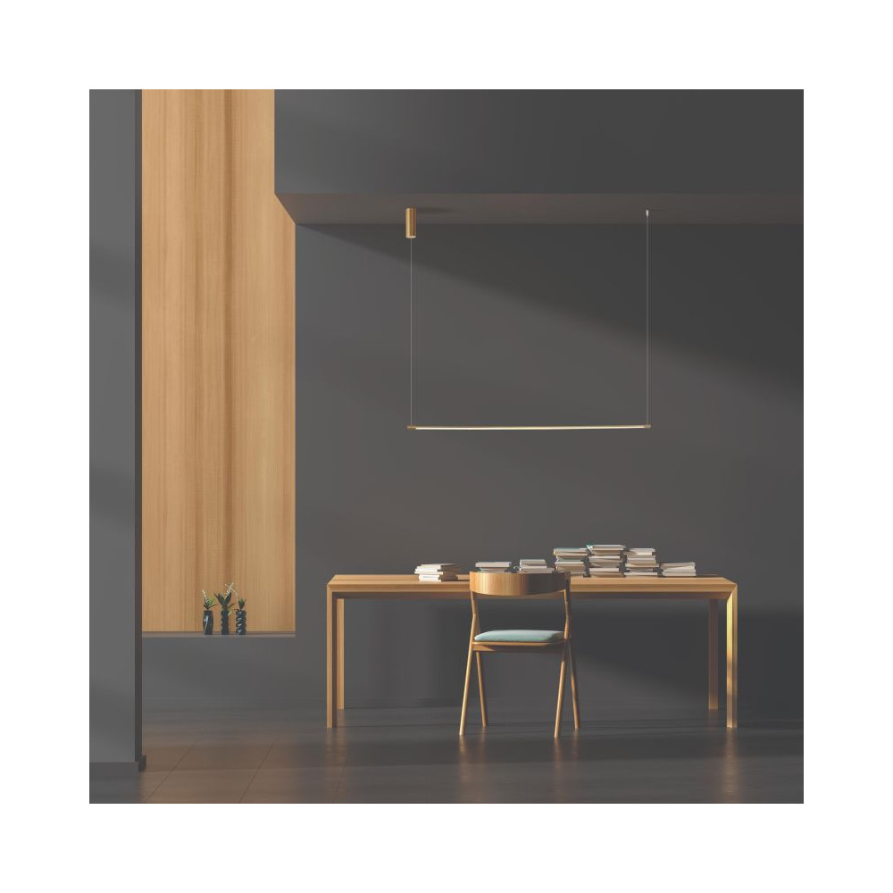 Pendelleuchte ZAMBELIS D16 20W DESIGN Matt Gold 20120