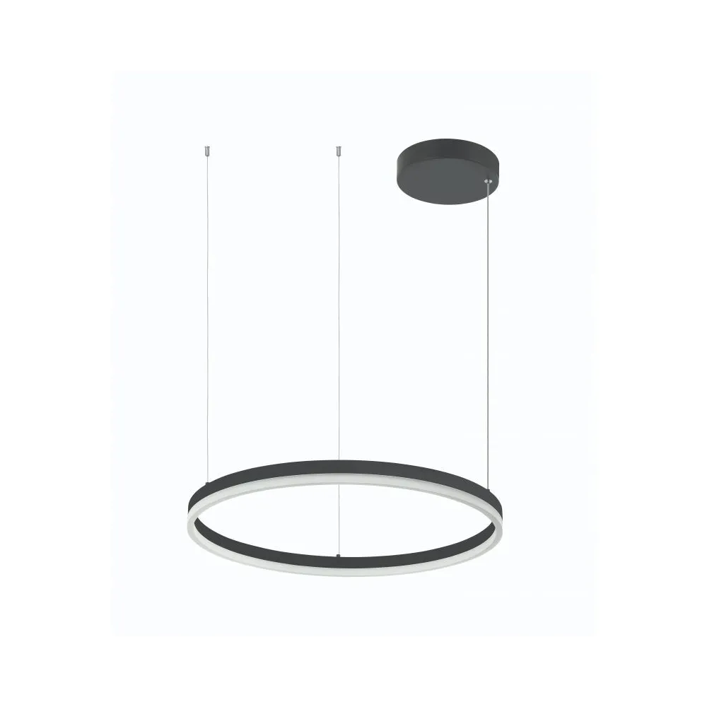 Suspension ZAMBELIS D600 42W Dimmable DESIGN Noir Mat 20260