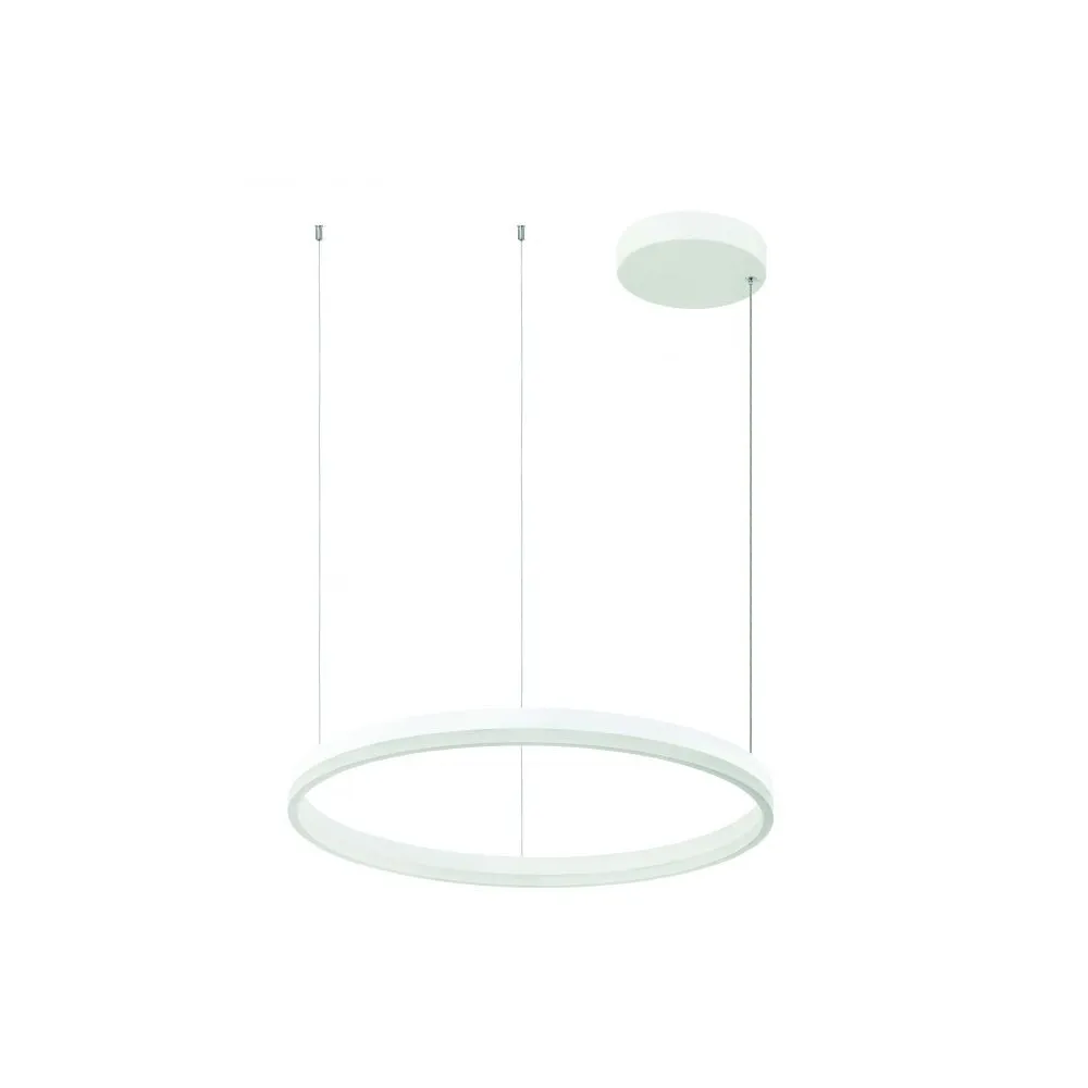 Pendelleuchte ZAMBELIS D600 42W DESIGN Weiß Matt 20261